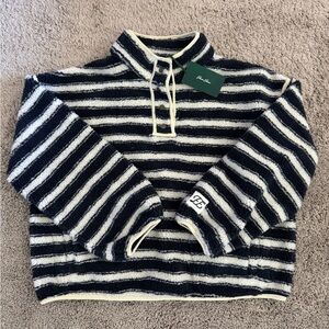 Eleven Eleven Striped Fleece